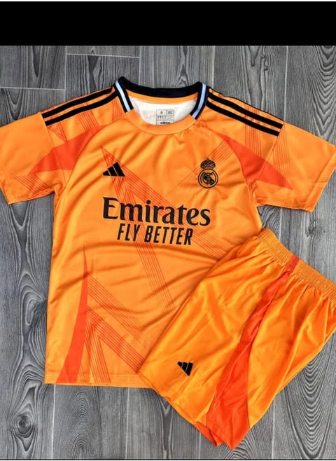 A two-piece set of Real Madrid second team football shirts for the new season  2025