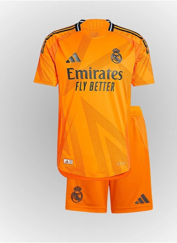 A two-piece set of Real Madrid second team football shirts for the new season  2025