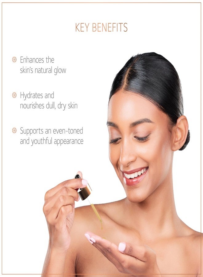 SoulTree Radiance Face Oil with Saffron & Turmeric - Boosts Natural Glow, Hydrates & Nourishes Dull Skin - 30ml - Image 3