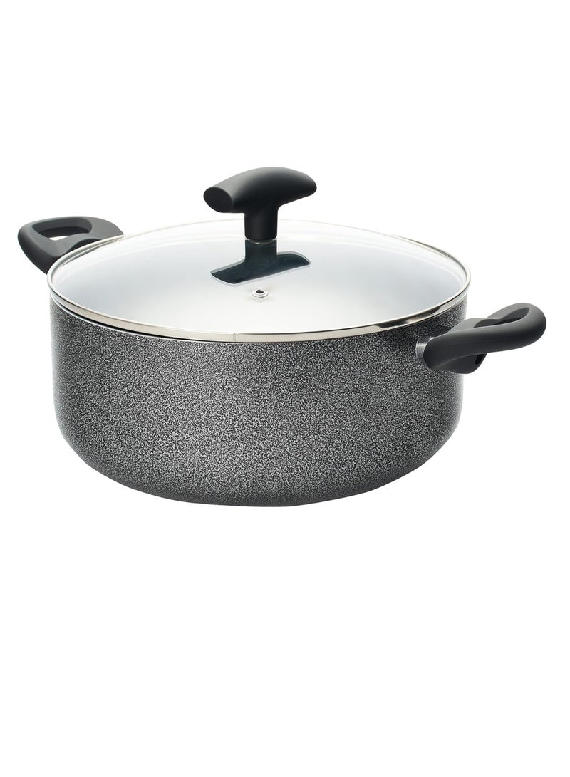 Sweet Home Cookware Set (9Pcs) Non Stick Kitchen Utensil Sets Aluminum Cooking Essentials Pan Set (Silver) - Image 3