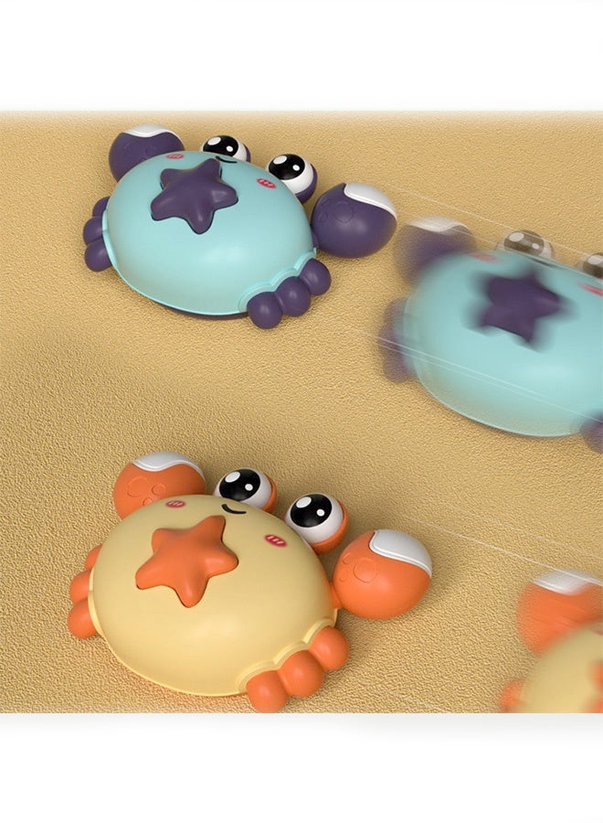 JOUDIYA Electric Runaway Crab Crawling Crab BabY Toy with LED Light Up Toddler Interactive Learning Development Toys For Babies, Toddlers and Kids - Image 2