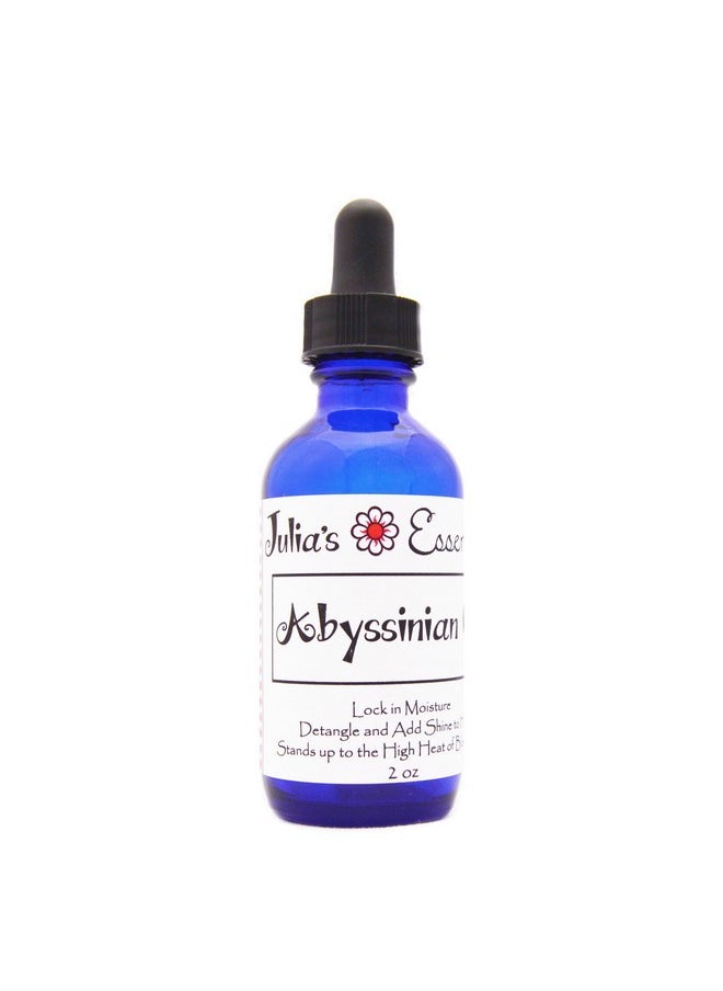 Julia's Essentials - Abyssinian Oil 100% Pure (Crambe Abyssinica) Naturally Grown In Canada Pressed Then Filtered For Virtually Weightless Hair And Face Oil. Acne Approved. (2Oz) - Image 1