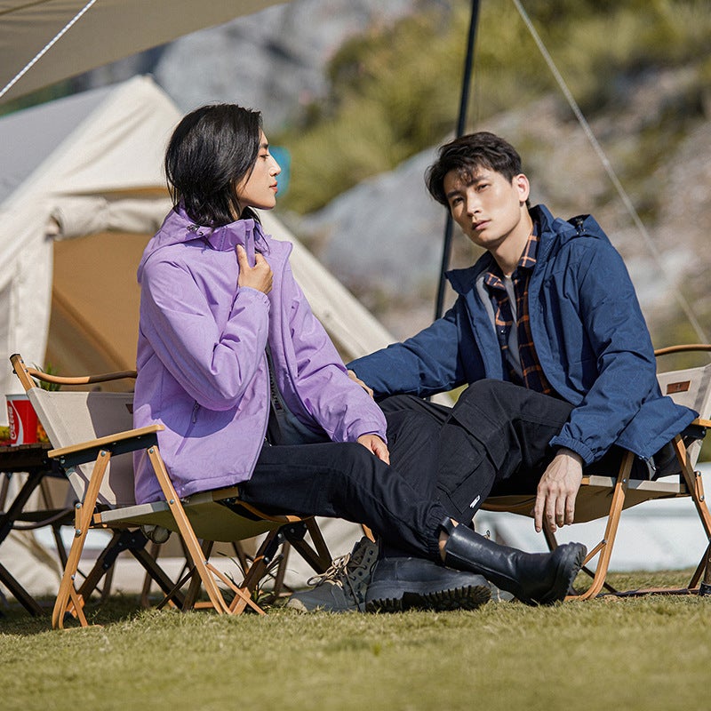 Winter Fleece-Lined Thickened Fashion Trendy Waterproof Windproof New Couple Outdoor Sports Fitness All-Matching - Image 5