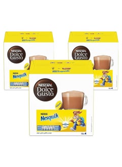 Nestle Nescaf? Dolce Gusto Nesquik Chocolate CapsulesNescaf? Dolce Gusto Nesquik Chocolate Capsules pack of 3  - Image 1