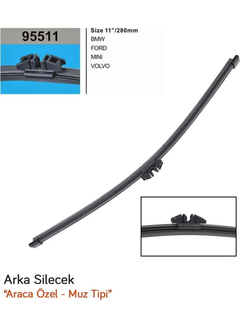 RBW 95511 Ford Mondeo Turnier 2014- Rear Banana Wiper  - Image 2