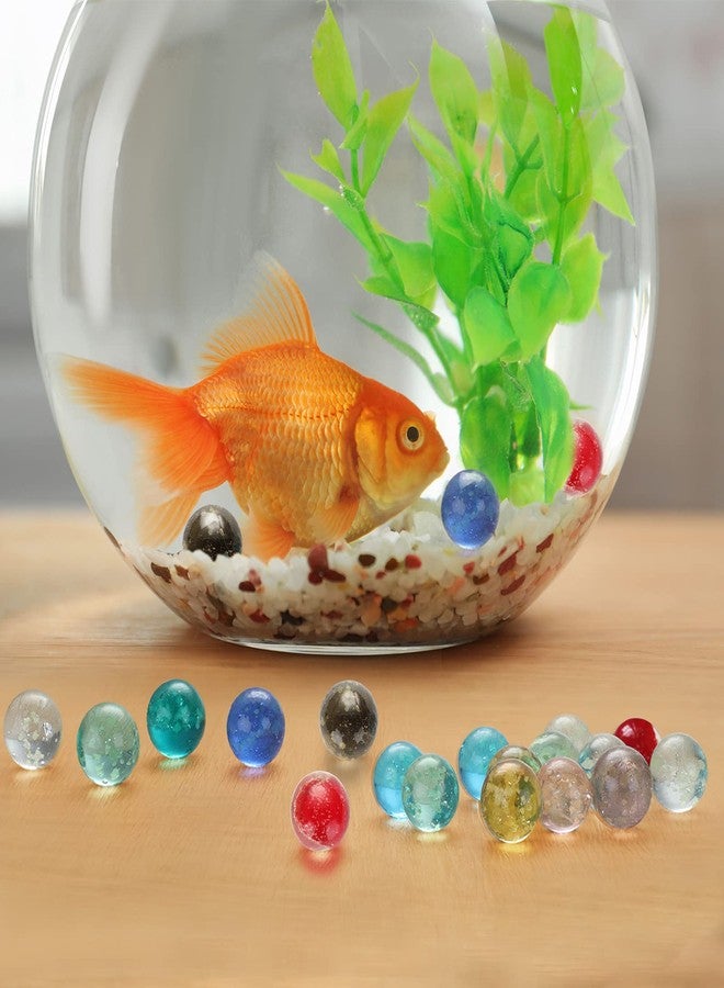 Gejoy 100 Pieces Colorful Glass Marbles Glow in The Dark Multi-Color Luminous Glowing Glass Marbles for Marble Games DIY and Home Decor(0.47 Inch) - Image 3