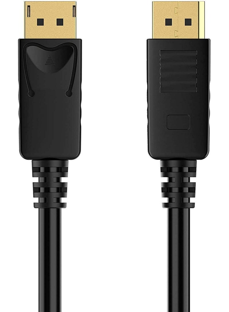 ELTRAZONE 4K DisplayPort to DisplayPort Cable 10 Feet Gold Plated High Speed Display Port 1.2 Cable 4K@60Hz 2K@144Hz DP Cable Compatible with Computer Desktop Laptop PC Monitor Projector  - Image 2