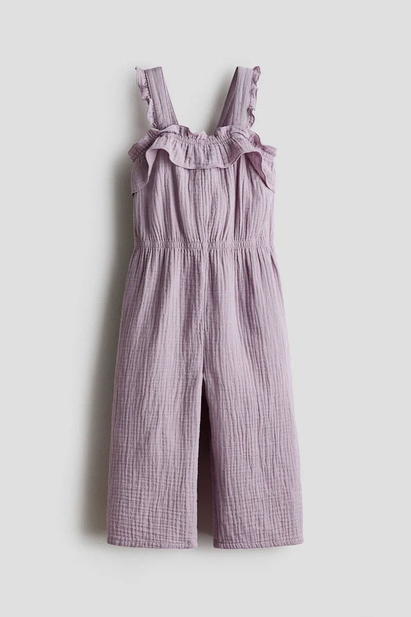 H&M Cotton muslin jumpsuit