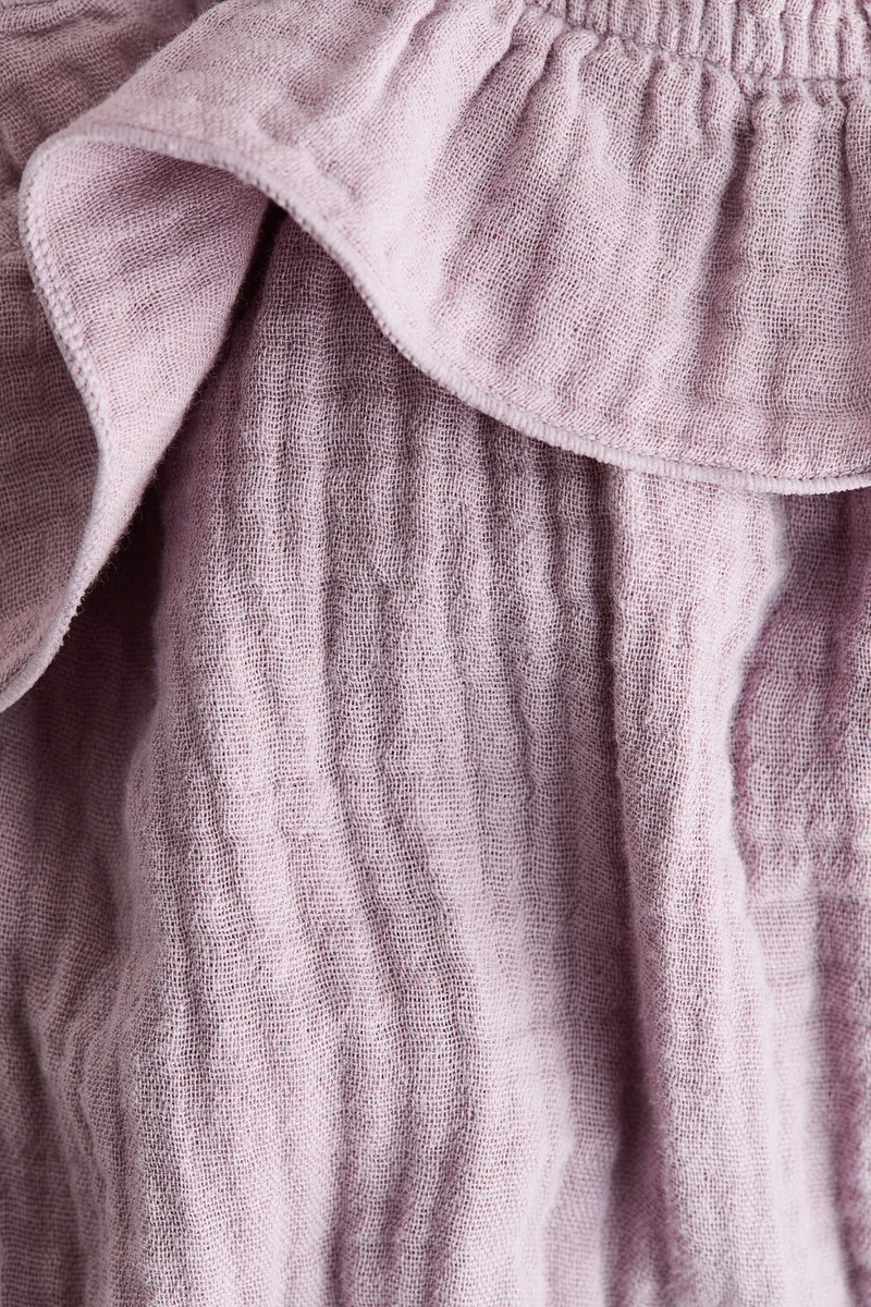 H&M Cotton muslin jumpsuit