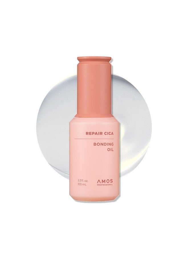 أموس بروفيشنال زيت الشعر سيكا بوندينج لإصلاح الشعر من آموس بروفيشنال، مع بروتين سيكا لعلاج أطراف الشعر المتقصفة والتكسر، تغذية عميقة وتعزيز اللمعان، تقنية الترابط، 3.3 أونصة سائلة - Image 1