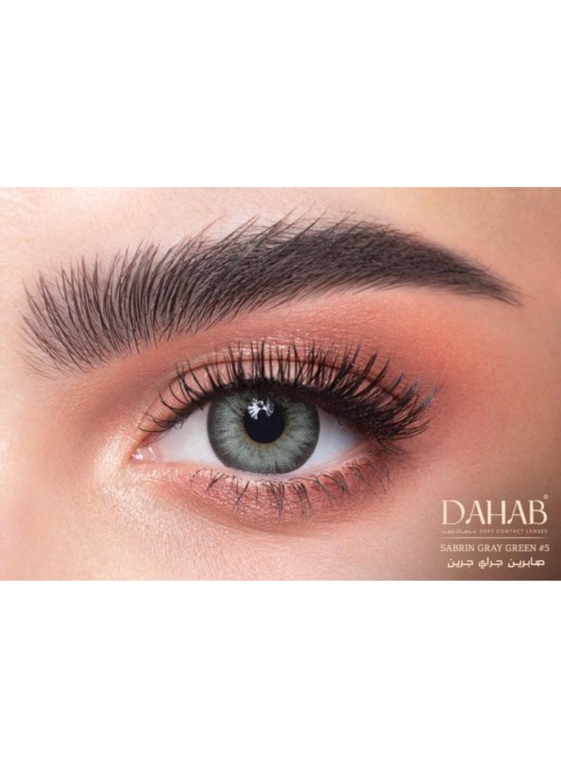 Dahab Dahab Daily Lenses Sabreen Gray Green //5  - Image 1