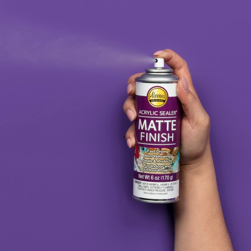 Aleene'S Spray Finish 6Oz Acrylic Sealer 6 Ounce (Pack Of 1) Clear-Matte - Image 5