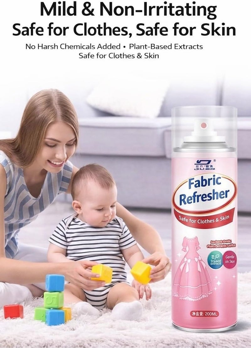 CL-2 Wrinkle Remover Spray for Clothes 260ml – Instant Fabric Straightening & Ironing Spray No Iron, Deodorizer & Refresher for Clothes, Travel, Home, Office, Safe on All Fabric Types - Image 1