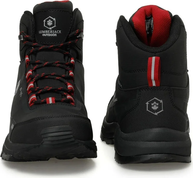 LUMBERJACK Men's 3W Eco 3Pr Black Red Boots