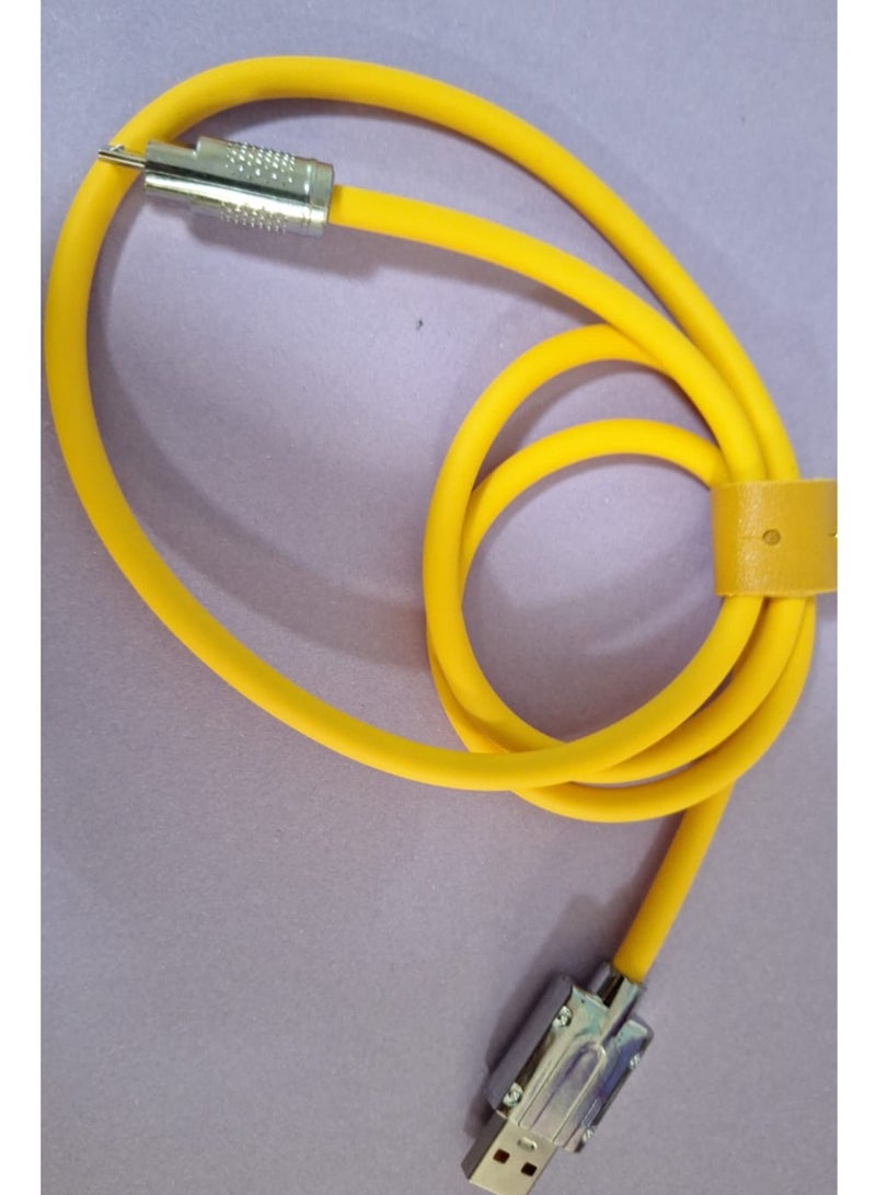 120W Fast Charging USB A to Lightning Cable for iPhone 1 Meters