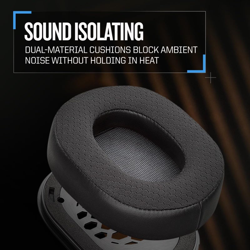 RIG 500 PRO HS Officially Licensed PlayStation Competition-Grade Headset with RIG Audio Dial for PS4, PS5, PC - 50mm Speaker Drivers - Flip to Mute Noise Canceling Mic - Image 3