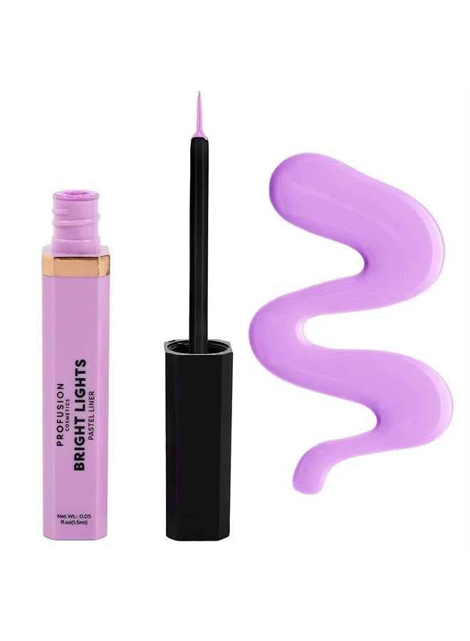 Profusion Cosmetics Bright Lights Neon & Pastel Graphic Liners, Lavender - Image 1
