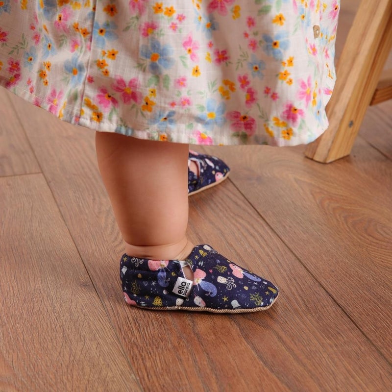 Ella Bonna Anti-Slip Sole Cat Patterned Baby Booties, Home Boots Slippers Nursery Shoes Slippers - Image 3