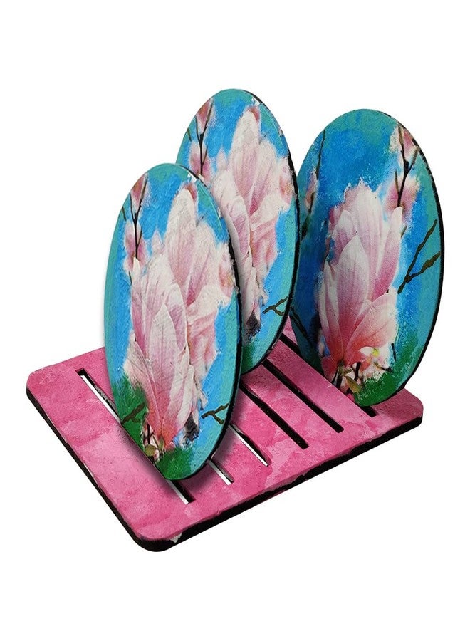 Penkraft Decoupage Art on Round Coasters with Stand DIY Kit | Free Video Tutorial - Image 5