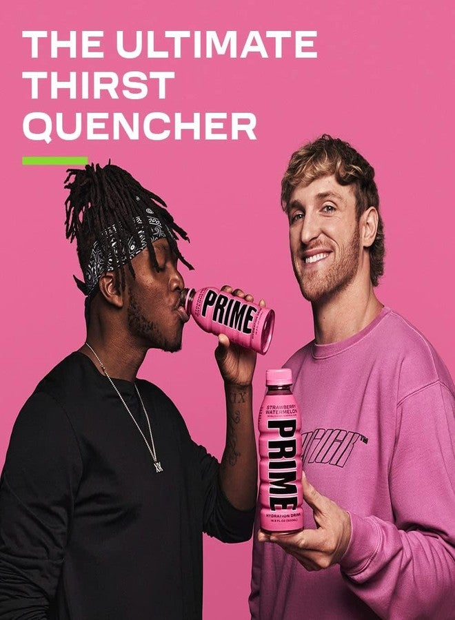 PRIME Hydration Drink, Strawberry Watermelon, Naturally Flavored, No Artificial Colors, 500ml (Product Of UK) From DECADENT - Image 5