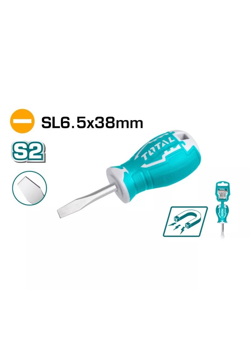 TOTAL 6.5mm 38mm Standard Screwdriver Model THT266038
