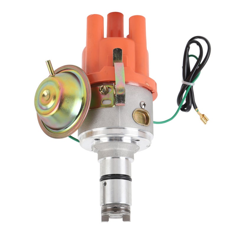 Electronic Ignition Distributor 113905205AN 0231170034 with Rotor Cap for Camper T2 BAY 1968 to 1979 - Rugged Metal Construction Electronic Ignition Distributor for Engine Efficiency - Image 1