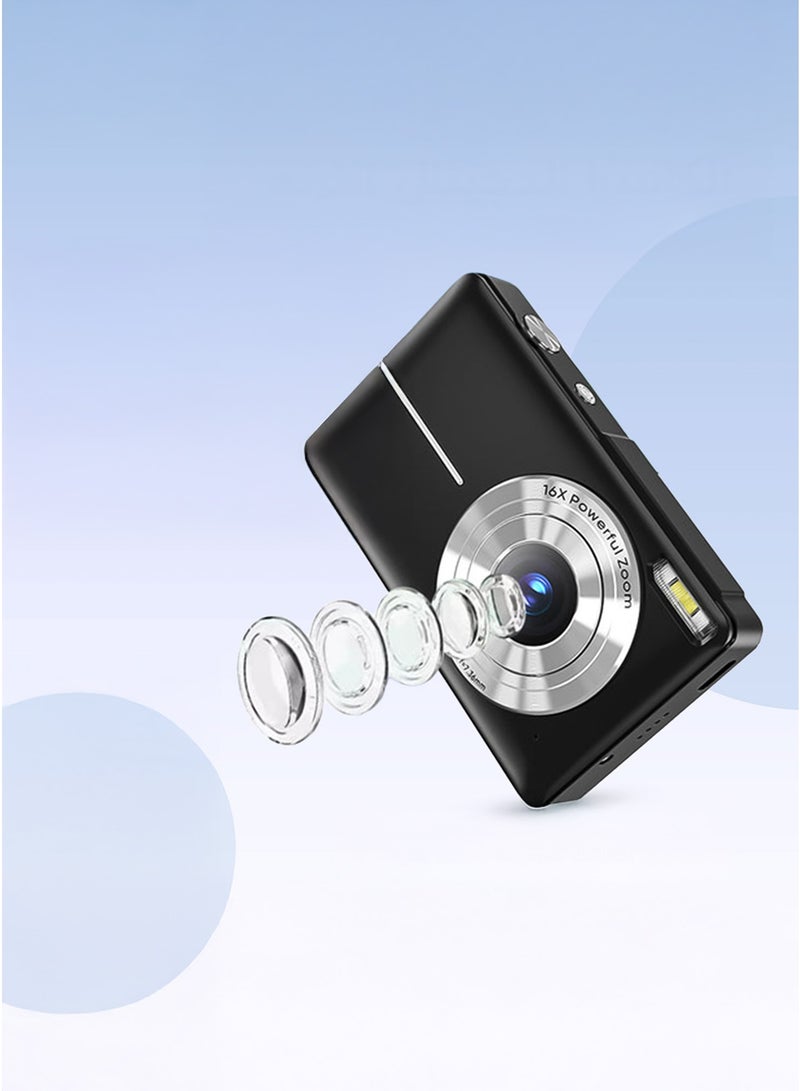 كاميرا رقمية 44 ميجا بيكسل مع زوم 16X وشاشة خلفية – مع ملحقات كاملة - Image 2