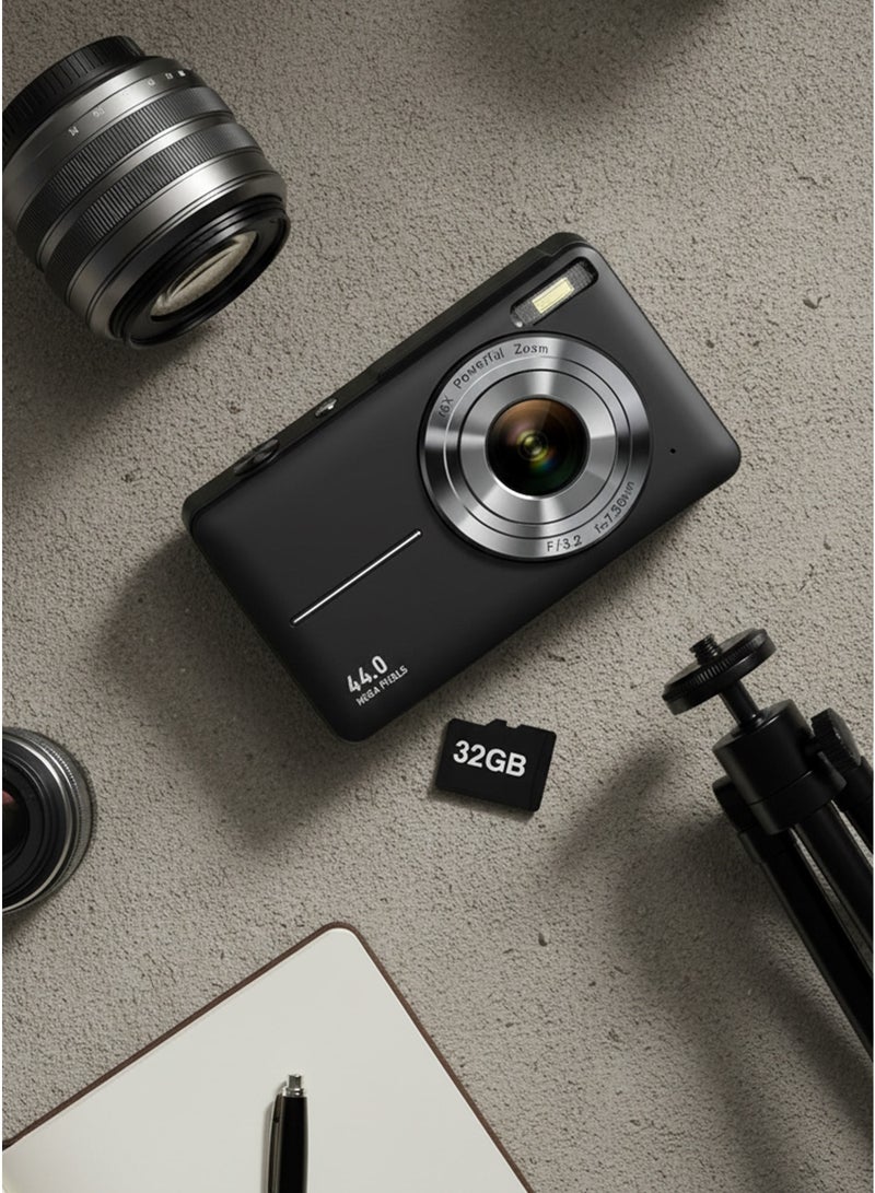 Digital Camera 44MP with 16X Zoom and LCD Screen – Full Accessories Included - Image 5