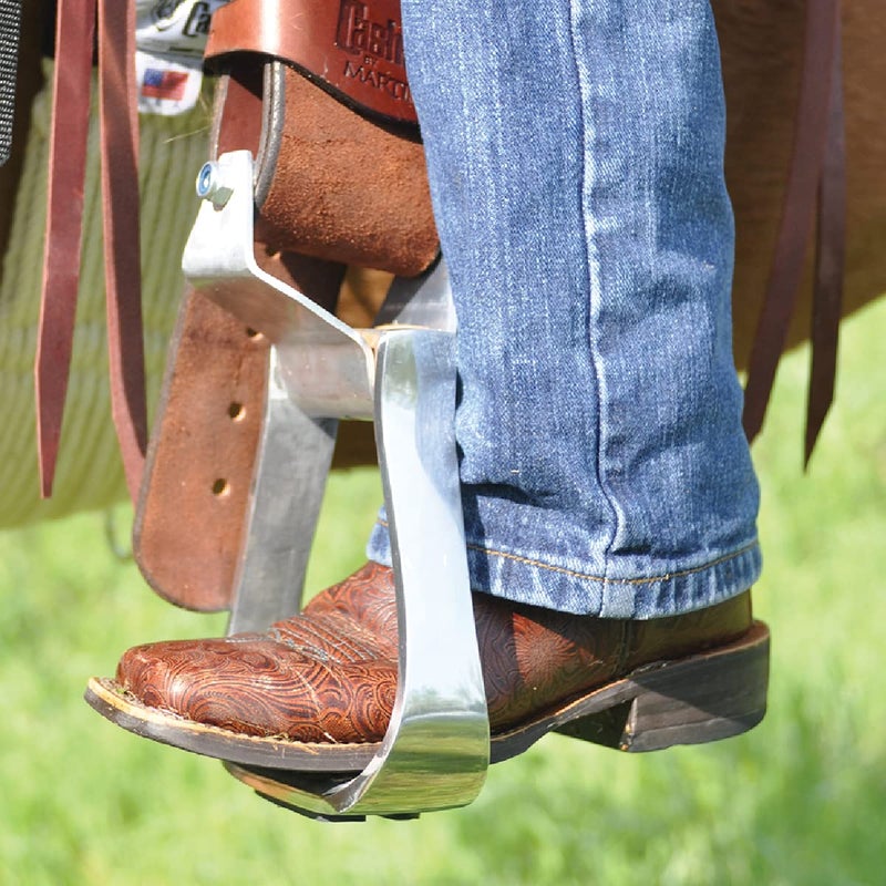 Cashel Ez Knee 3in Western Saddle Stirrup Adjuster (EZK-3.0), Aluminum - Image 2