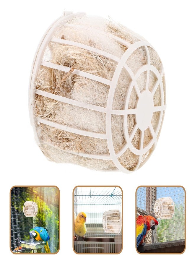 Balacoo Bird Nesting Box: Parrot Breeding Nest Canary Nest Parakeet Natural Nesting Cotton Cage, Birdcage Accessory for Budgie, Parakeet, Cockatiel - Image 3