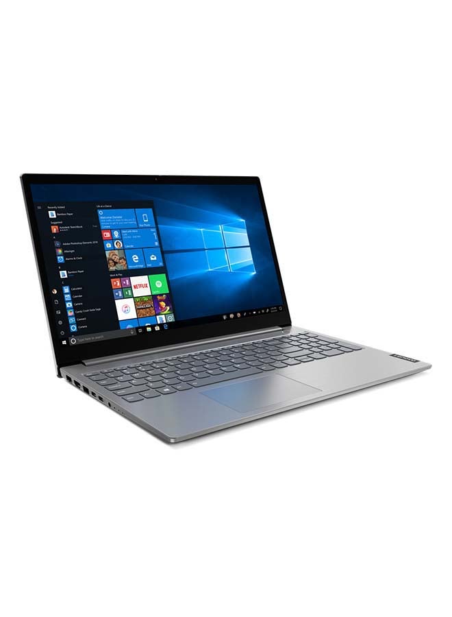 (Upgraded Version) ThinkBook 15 Laptop With 15.6-Inch Full HD Display/Core i7 Processer/8GB RAM/1TB HDD/Intel Iris Plus Graphics/DOS (Without Windows)/International Version Mineral English Mineral Grey