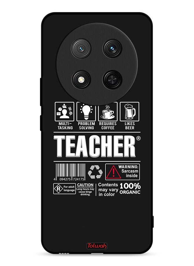 Tolwak Honor X9c 5G Protective Case Cover Teacher Sticker  - Image 1