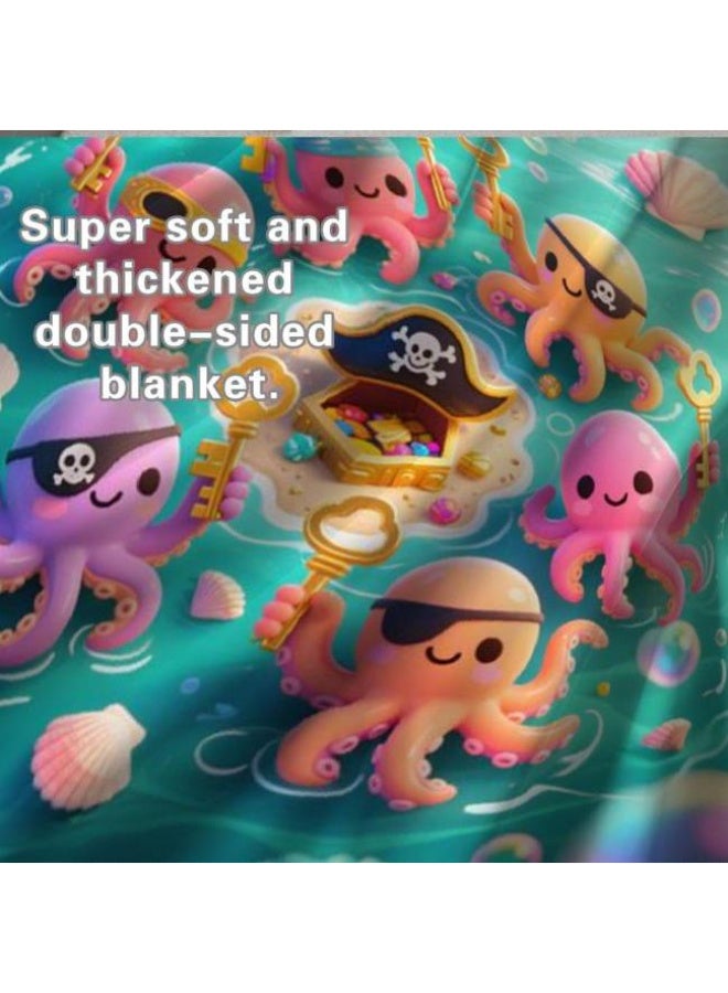 general Wisdom Fairy (latest) flannel thin blanket (warm and comfortable, suitable for sleep, game use, dust and sandproof) 150cm*200cm - 119 - Image 5