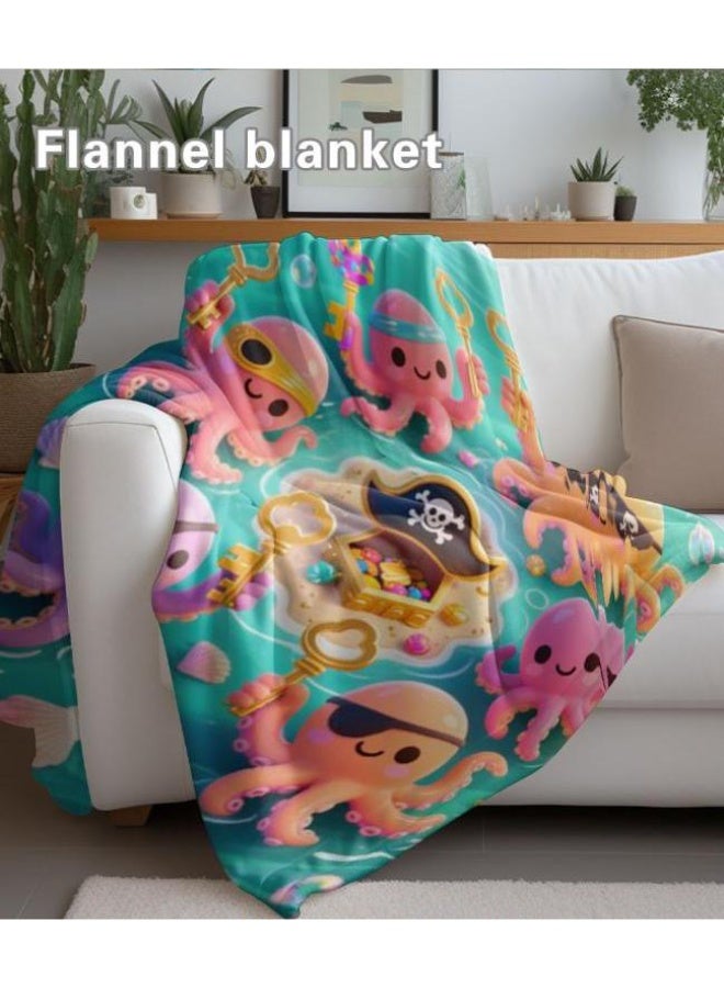 general Wisdom Fairy (latest) flannel thin blanket (warm and comfortable, suitable for sleep, game use, dust and sandproof) 150cm*200cm - 119 - Image 4