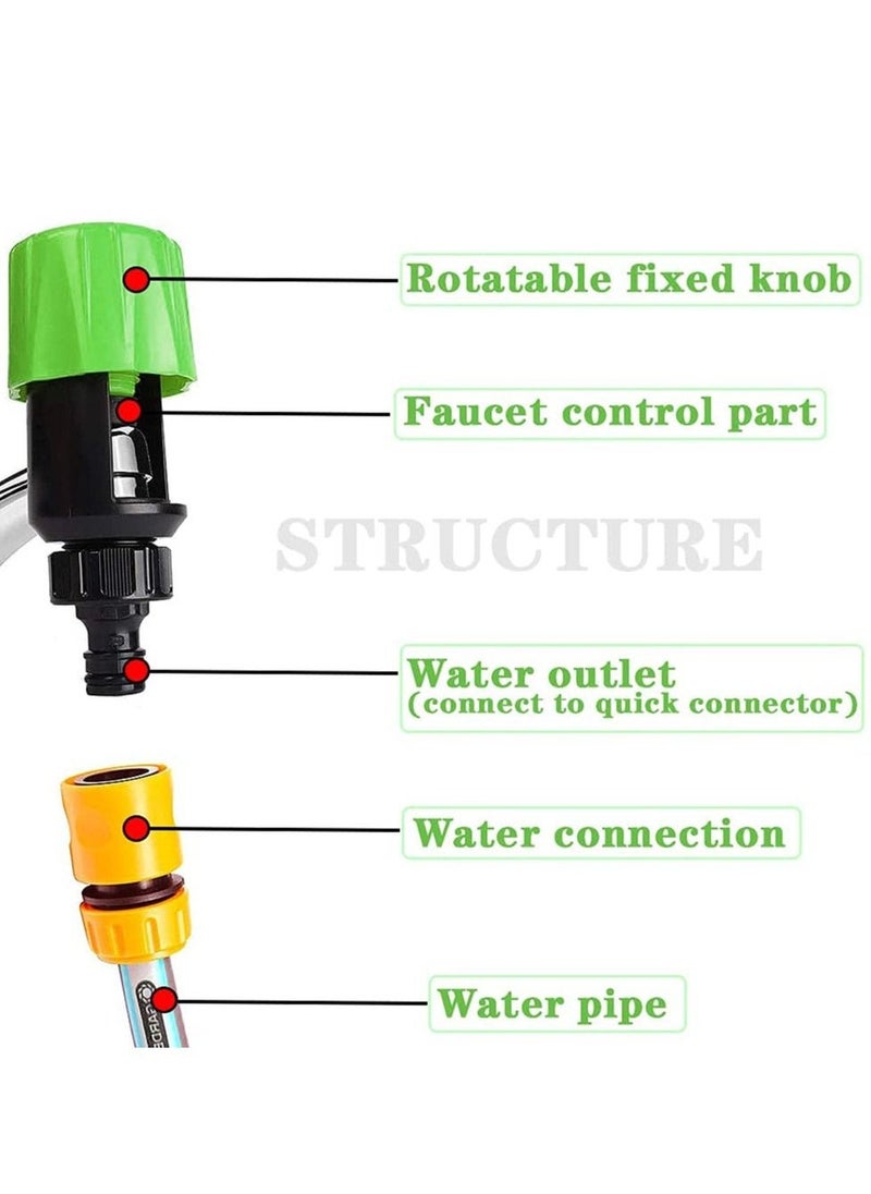 Mixer Tap Hose Connector, Hose to Tap Connector, Tap Hose Connectors Kitchen Taps, Hose Connector for Pipe Tap Attachment, Tap Connector for Hose pipe