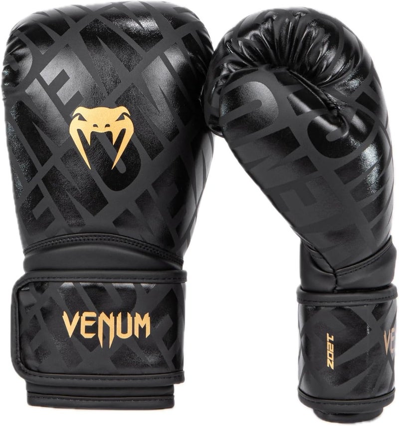 Venum Contender 1.5 Boxing Gloves - Black/Gold - Image 3