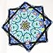 Mougee mooJEE Classic Flow Star for Beginners Advanced Fun Challenging Double Stitched Flow Toy Vibrant Colors Patterns Durable 27 Diameter Indigo Mandella - Image 3