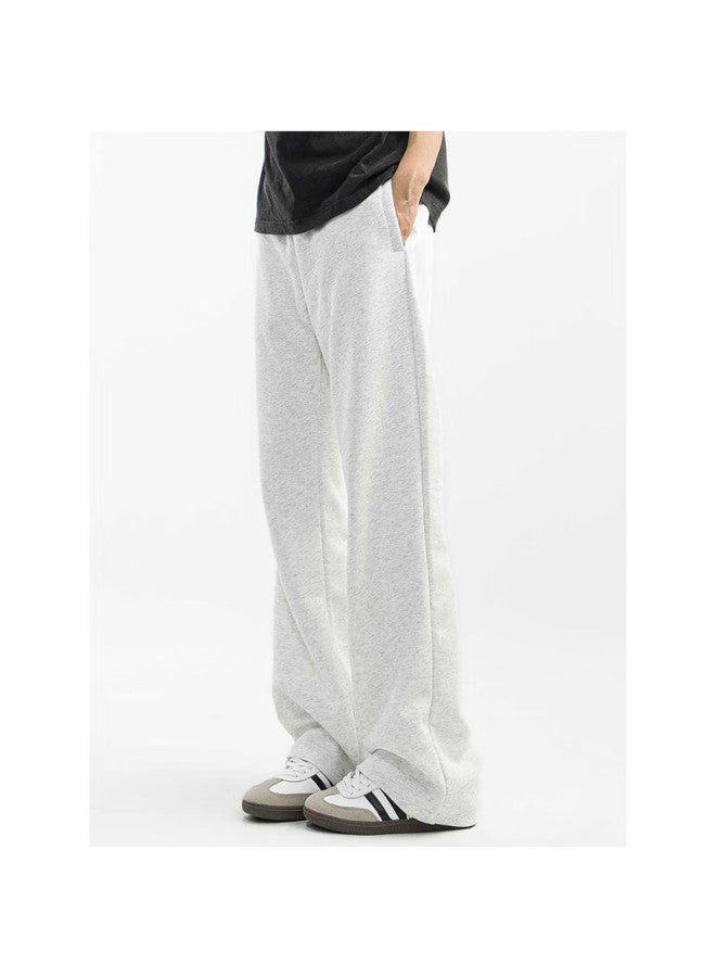 Swamp Area American-style Curved Knife Micro-flared Pants For Men, Summer Trendy Versatile Wide-leg Thin Sports Casual Sweatpants Ks1109 Floral Gray XL - Image 3