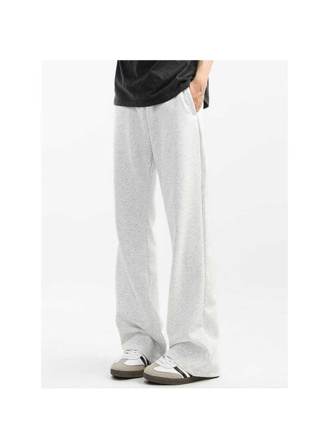 Swamp Area American-style Curved Knife Micro-flared Pants For Men, Summer Trendy Versatile Wide-leg Thin Sports Casual Sweatpants Ks1109 Floral Gray XL - Image 5