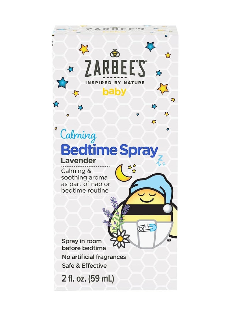 Zarbee's Zarbee's Baby Sleep Spray; Calming Bedtime Spray with Natural Lavender and Chamomile to Help Infant Nighttime Routine; 2oz Bottle 