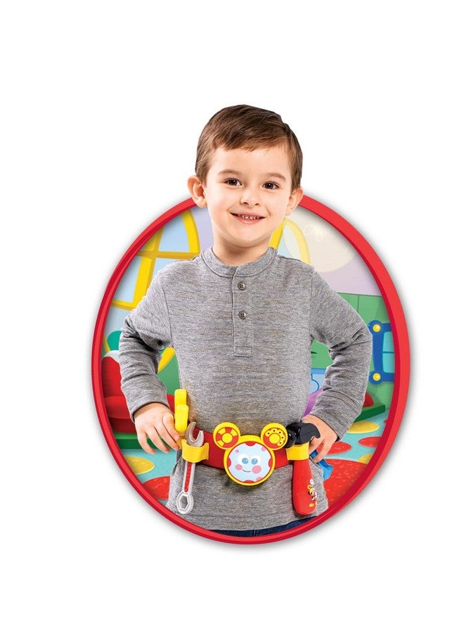 Mickey Disney Mickey Toodles Talk'N Toolbelt And Kids Play Tool Accessories For Dress Up And Pretend Play, Kids Toys For Ages 3 Up By Just Play - Image 2