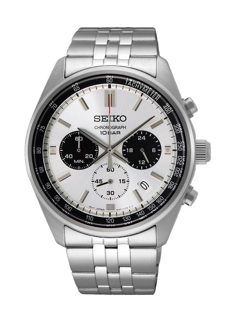 Seiko - Chronograph Quartz Stainless Steel Men's Watch SSB425P1 - Image 1