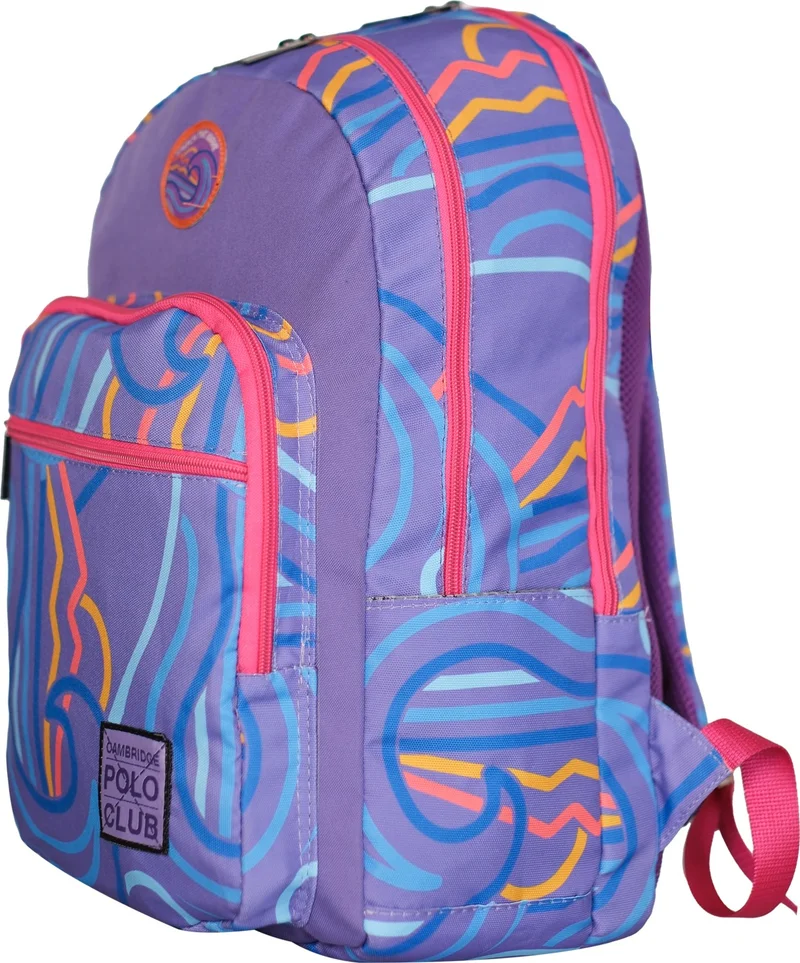 كامبريدج بولو كلوب Wave Multi Compartment Unisex Children Primary School Bag