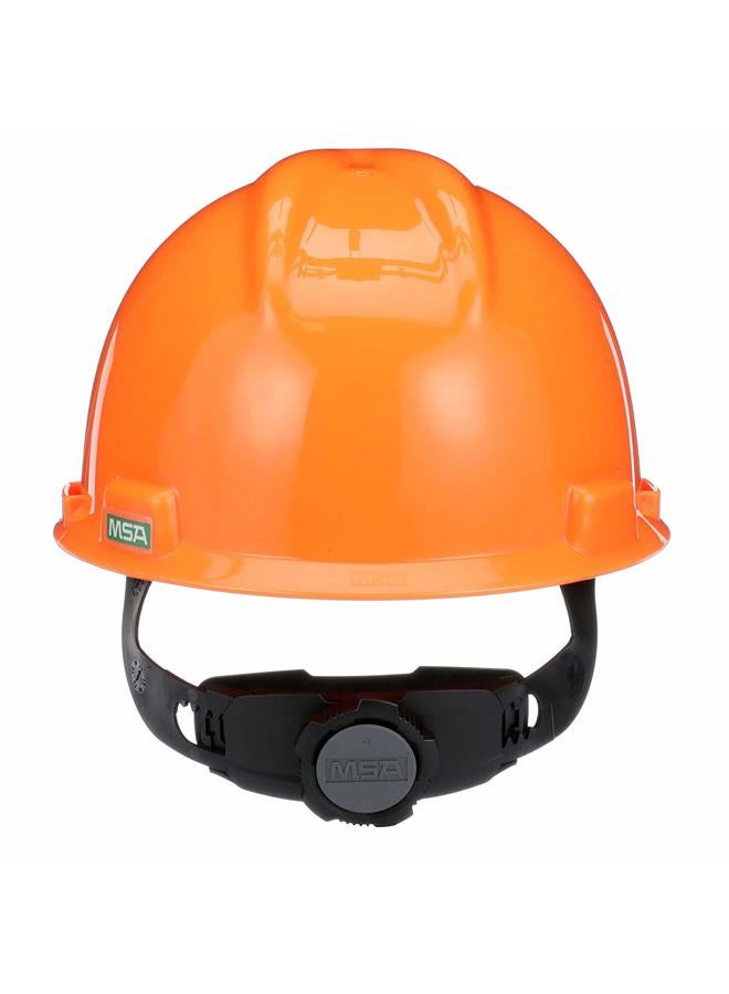 MSA 475364 V-Gard Slotted Protective Cap with Fas-Trac Suspension, Standard, Gray - Image 5