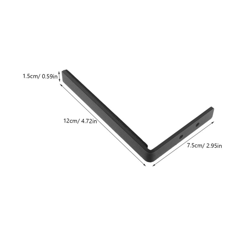 Heavy Duty Soundbar Wall Mount Bracket 2 Pack Space Saving Home Theater Easy Install - Image 3