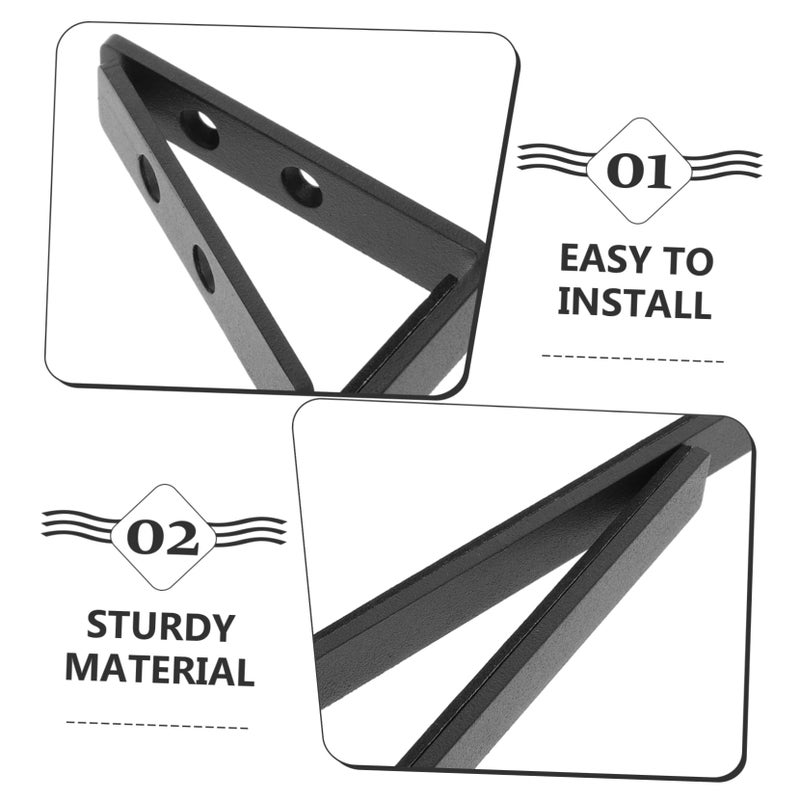 Heavy Duty Soundbar Wall Mount Bracket 2 Pack Space Saving Home Theater Easy Install - Image 4