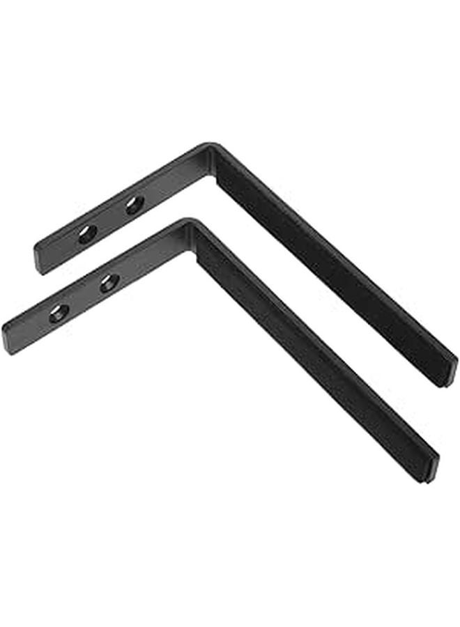 Heavy Duty Soundbar Wall Mount Bracket 2 Pack Space Saving Home Theater Easy Install - Image 1