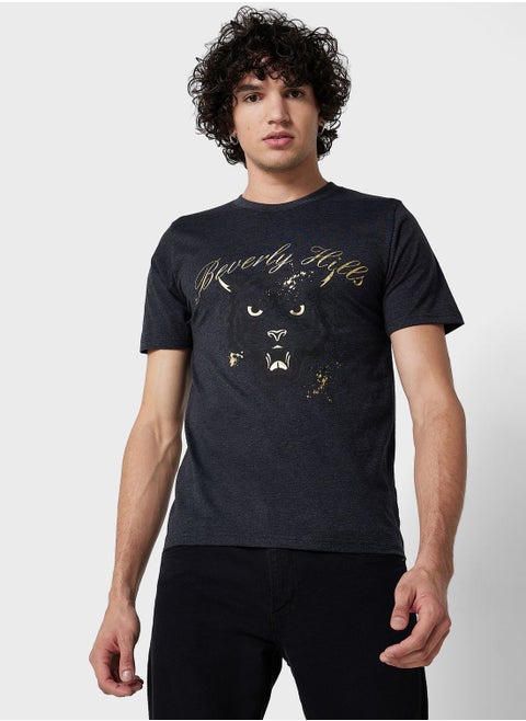 Foil Print T-Shirt