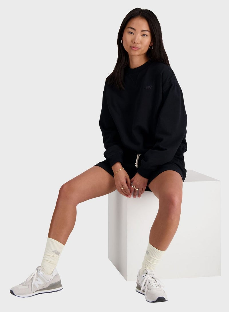 نيو بالانس سويت شيرت رياضي من قماش تيري الفرنسي - Image 5