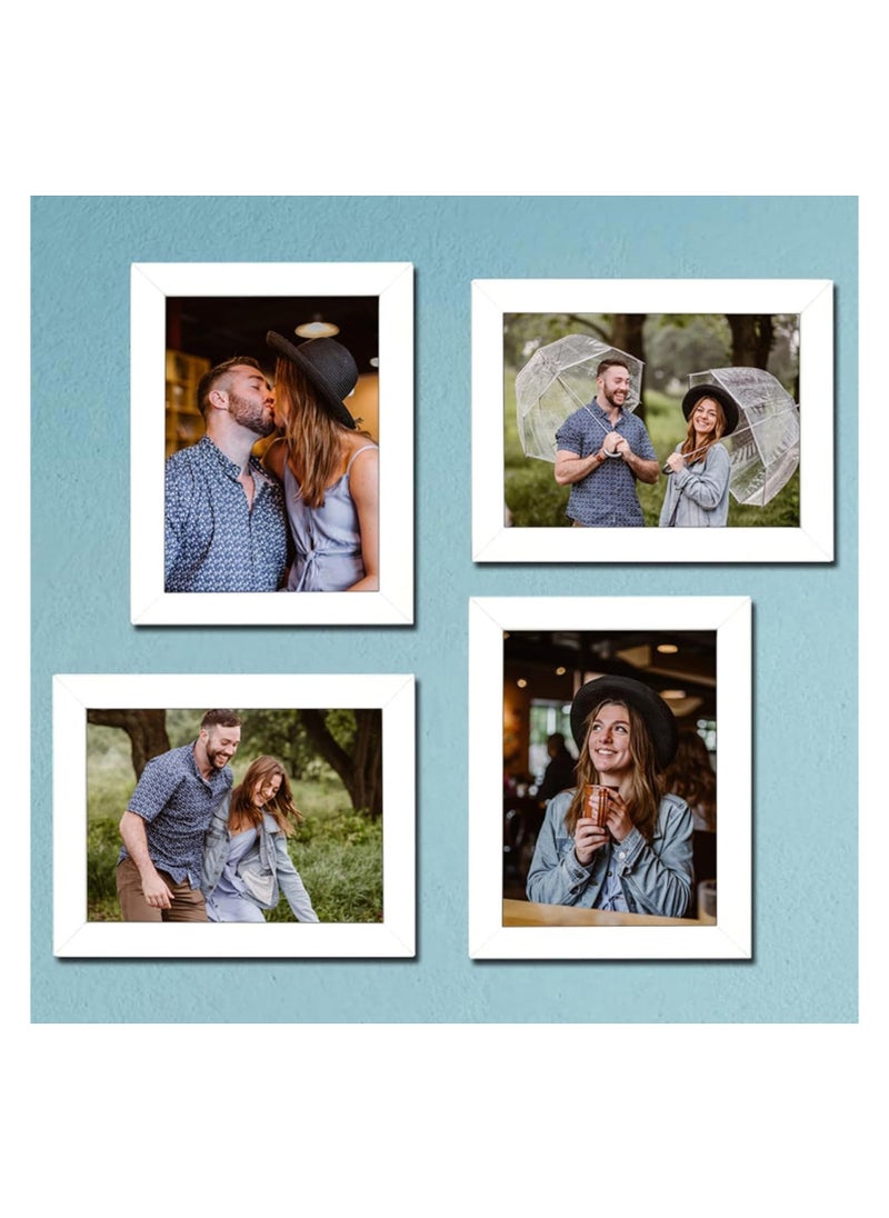 Generic Photo Frame, Wall & Tabletop , 15X21 CM ( White)  - Image 3